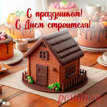 С Днём строителя тебя,
Пусть гордится вся Земля
Тем, что строишь ты усердно,
Что получается великолепно!