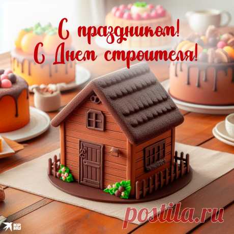 С Днём строителя тебя,
Пусть гордится вся Земля
Тем, что строишь ты усердно,
Что получается великолепно!