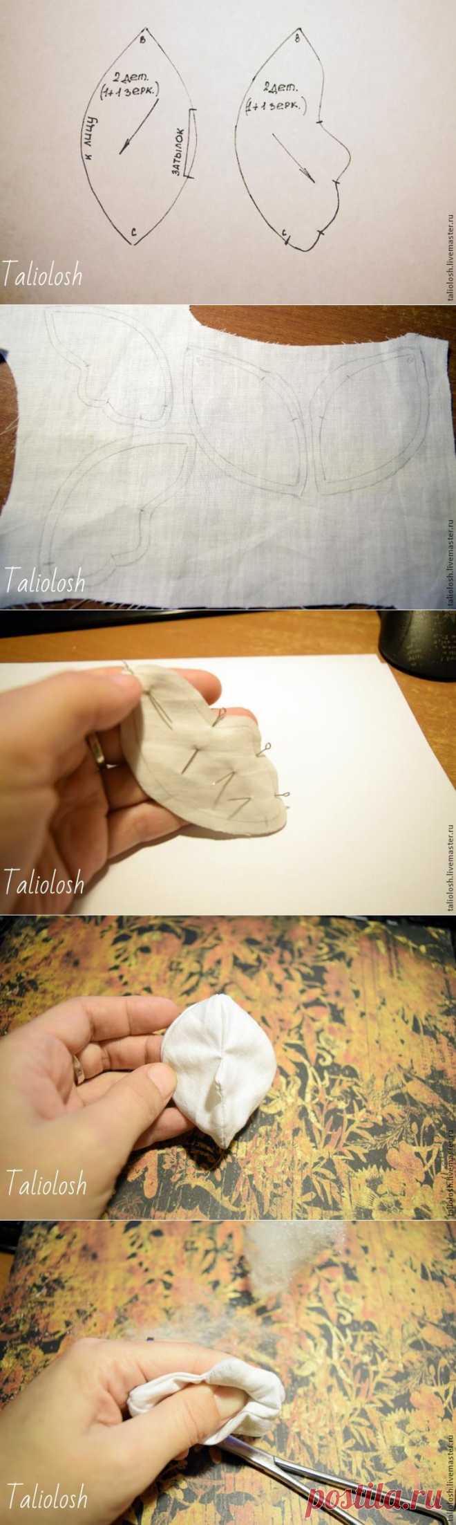 Создание объемной текстильной кукольной головки. Часть первая - Ярмарка Мастеров - ручная работа, handmade