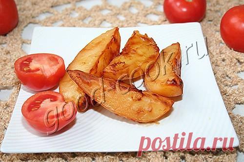 Хорошая кухня - картофель, запечённый в соусе "Адобо". Кулинарная книга рецептов. Салаты, выпечка.