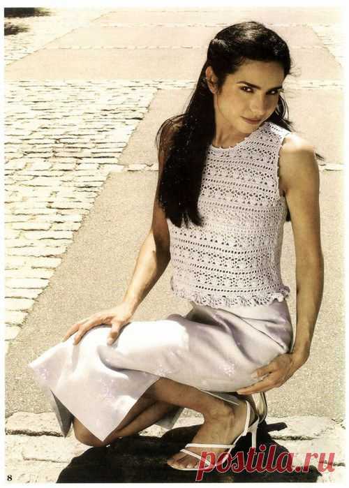 Простой топ крючком.