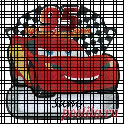 lightning mcqueen nameplate pict.jpg (432×432)
