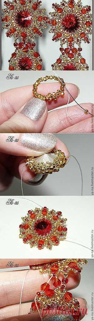 Earrings of beads | Laboratory household