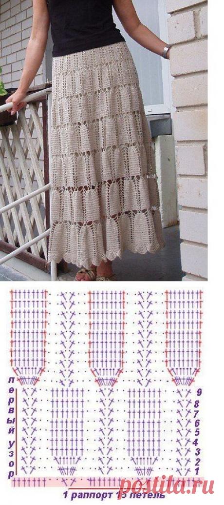 Simple Elegant Crochet Skirt ⋆ Crochet Kingdom