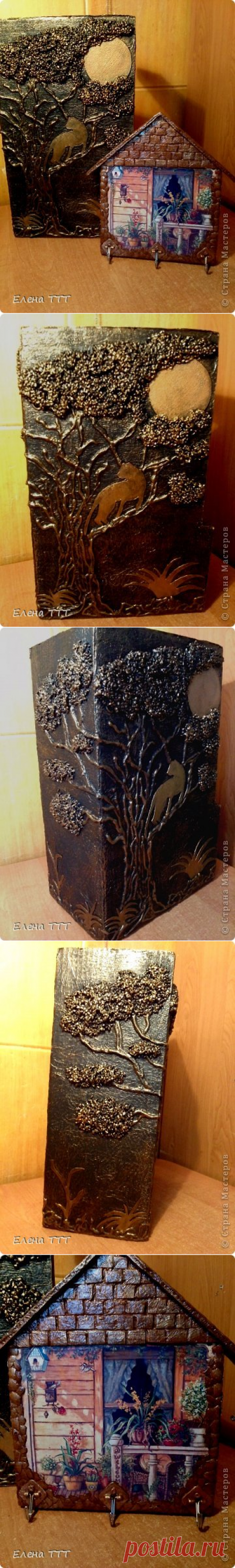 Короб для электрического счётчика и ключница. | Страна Мастеров