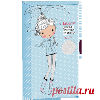 КОЛГОТКИ ДЕТСКИЕ, ПЛОТНОСТЬ 100 DEN, ЦВЕТ БЕЛЫЙ