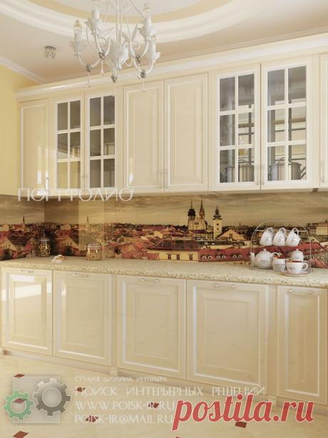 Дизайн интерьера кухни, фото и примеры- Портфолио дизайнера - Поиск интерьерных решений