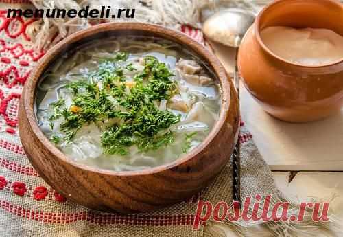 Щи со свининой - рецепт с пошаговыми фото / Меню недели