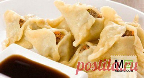 Треугольнички с мясом на пару - кулинарный рецепт. Миллион Меню