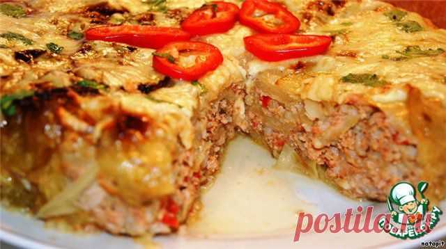 Капустный пирог "Ленивец" (восхитительный пирог!!! идеальный по вкусу!!!))).