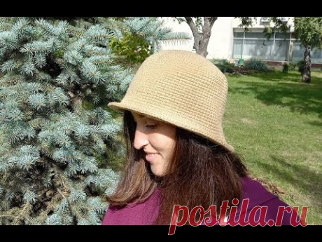 Шляпа Fashion Look,панама .Я вернулась и снова в строю с хорошими новостями и серебряной кнопкой