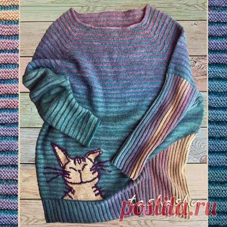 Oversize Pullover Gradient by Svetlana Gordon
