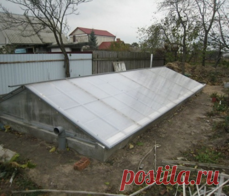 Как сделать теплицу термос за 12 шагов