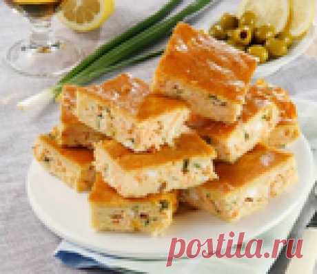 Оригинальный рыбный пирог