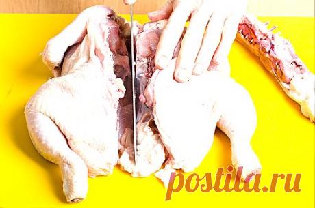 Как разделать тушку курицы: пошаговая -инструкция.