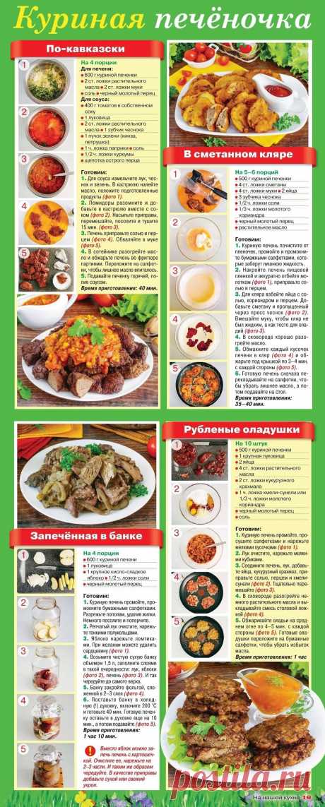 Блюда из куриной печенки