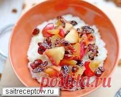 Как сварить молочную рисовую кашу | Сайт рецептов