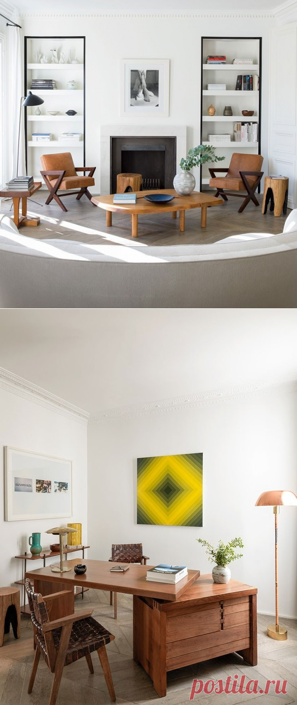 Минималистичные апартаменты на юге Парижа - Дизайн интерьеров | Идеи вашего дома | Lodgers