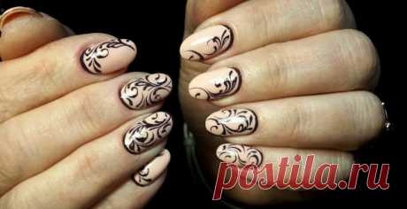 Вензеля на ногтях: фото пошагово для начинающих Как научится быстро рисовать красивые вензеля на ногтях? Фото пошагово и видео уроки по дизайну ногтей с вензелями. Красивый маникюр с рисунками для начинающих мастеров.