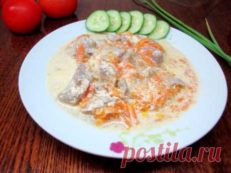 Куриные желудочки в мультиварке | Рецепт 1000.menu