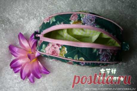 How to sew a cosmetic bag ~ DIY Tutorial Ideas!