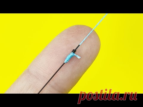 Рыболовный узел №1, который вам нужно знать, чтобы не потерять большой улов. Как связать две лески между собой - такой вопрос задают очень многие рыболовы. Рыболовам очень часто приходится связывать между собой два отрезка лески или шнура при обрыве основной лески, при связывании поводка или шок-лидера к основной леске. В процессе рыбалки приходится связывать более тонкую леску к более толстой, связывать между собой лески из разных материалов. Узел huffnagel knot - является почти универсальным.