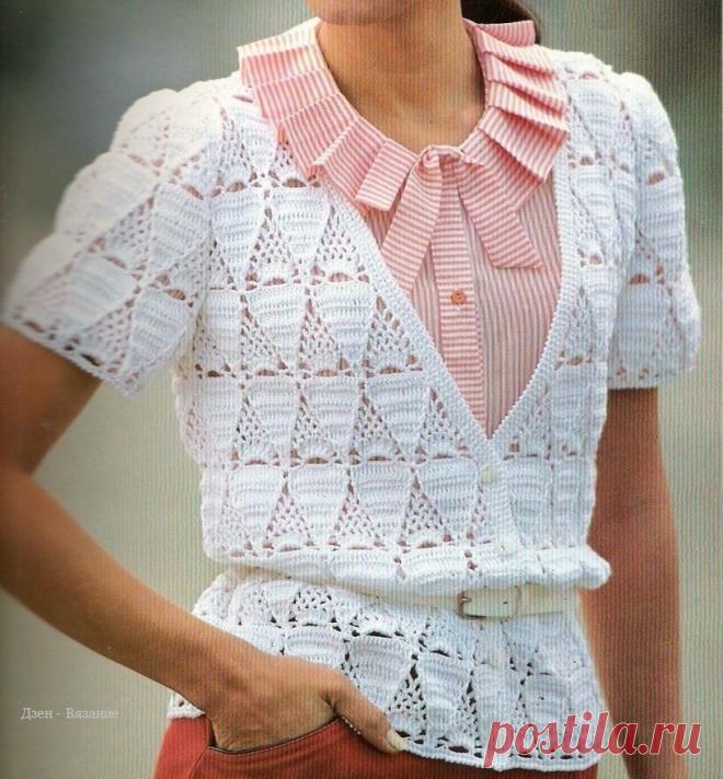 Модели крючком со схемами для женщин | Вязание | Яндекс Дзен