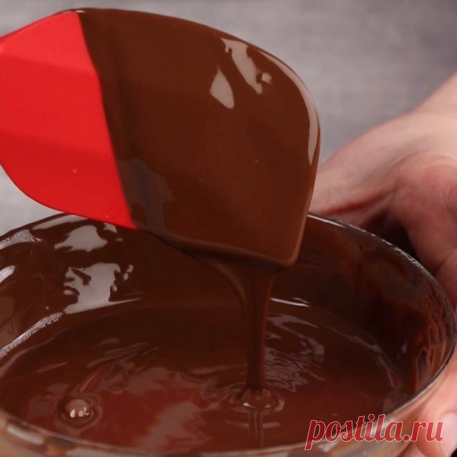 Крем-бетон на темном шоколаде