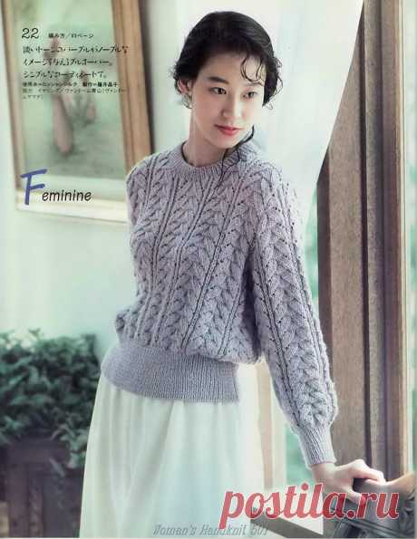 Альбом &quot;Woman's Handknit&quot; № 501. Стильное вязание для осени и зимы./япония/