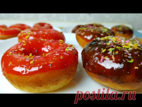 Пончики,цыганка готовит. Донатс. Сдобные пончики. Gipsy cuisine.