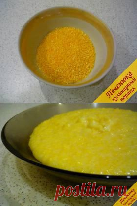 Кукурузная каша на молоке (пошаговый рецепт с ) — Кулинарный портал Печенюка