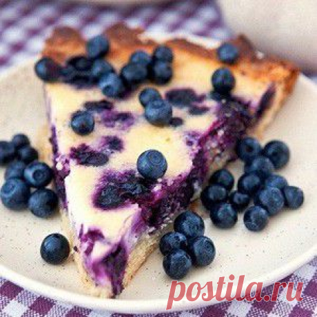 Финский черничный пирог (Mustikkapiirakka) рецепт – выпечка и десерты