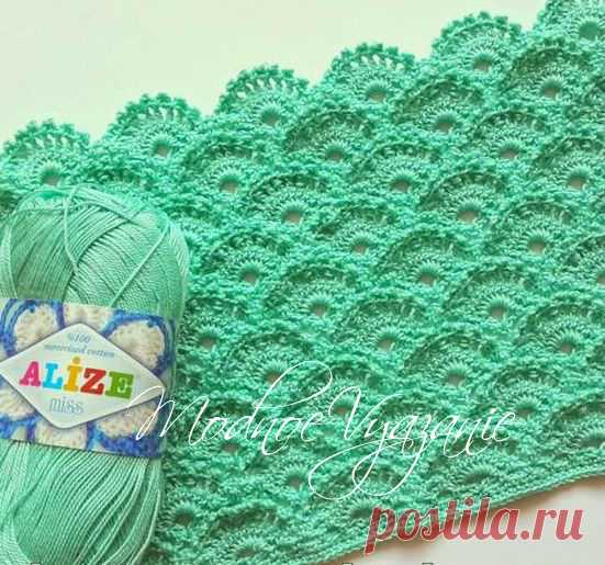 Узоры *Веера* для вязания крючком - Crochet.Modnoe Vyazanie ru.rom