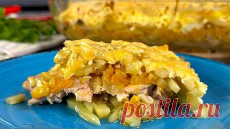 Казалось бы все ПРОСТО и знакомо: картошка и курица, а как же ВКУСНО! Сытный и очень вкусный обед на всю семью!