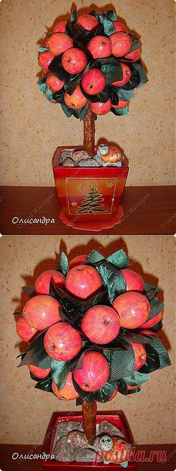 Яблоня из бумаги. Мастер-класс | Страна Мастеров
