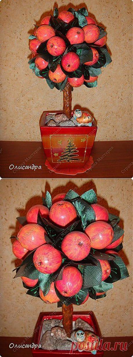 Яблоня из бумаги. Мастер-класс | Страна Мастеров