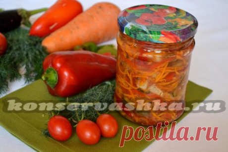 Салат из огурцов и моркови по-корейски на зиму: рецепт с фото