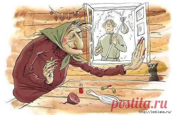 Как-то бабушка Яга замуж захотела…