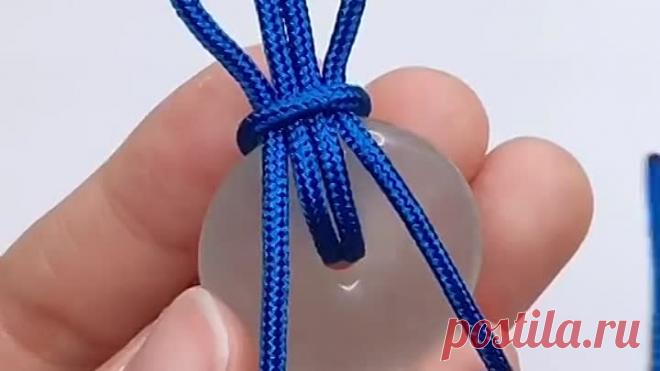 Крепим кулон