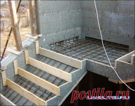 Лестница из бетона | Самоделкино