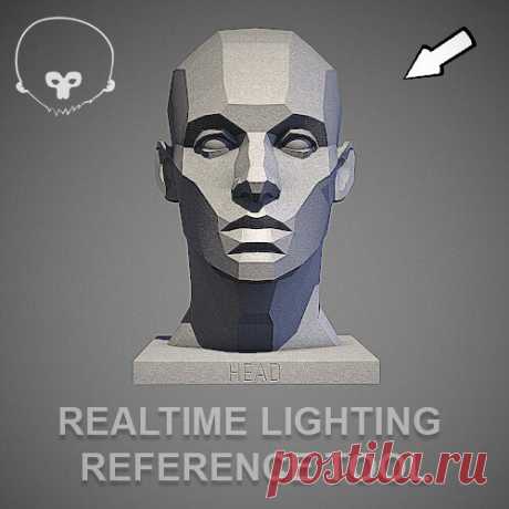 MALE HEAD, LIGHT REFERENCE TOOL, William Nguyen Hi girls and guys ! This is a tool for helping artists who needs lights references on human face. You can move on the timeline to find the direction of the light you need ! There will be more update soon like skull and a woman face. Happy to share this with you, feel free to share it 
(This head was inspired by the Asaro head)