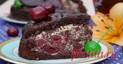 ТОРТ «ПЬЯНАЯ ВИШНЯ» — cookietime.ru