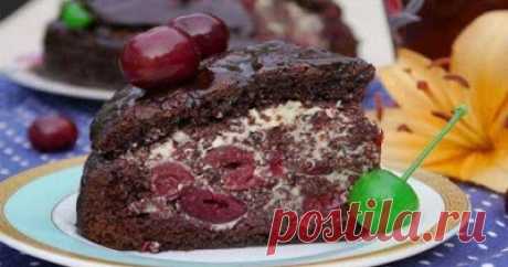 ТОРТ «ПЬЯНАЯ ВИШНЯ» — cookietime.ru