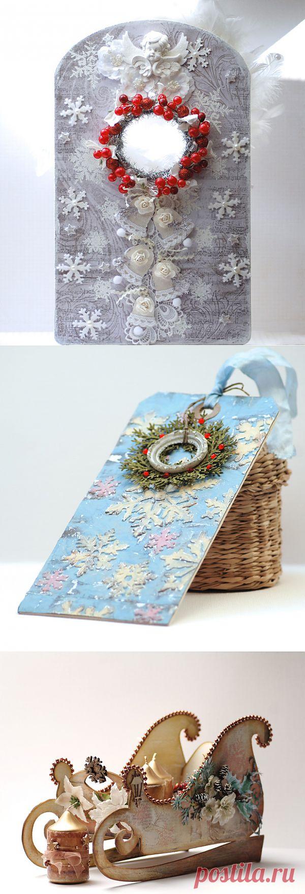 Полюбуйтесь красивыми скрап-работами!.