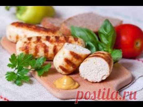 Домашние сосиски из курицы