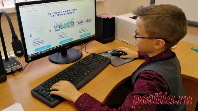 Дистанционное обучение школьников