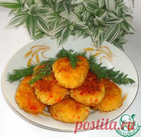 Постные котлеты из пшена с овощами - кулинарный рецепт