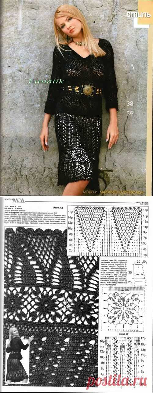 Черная юбка - Юбки,шорты,штаны