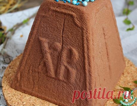 Пасха шоколадная и с вареной сгущенкой – кулинарный рецепт