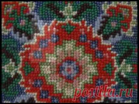 Beadpoint (beading on needlepoint canvas) Beads East